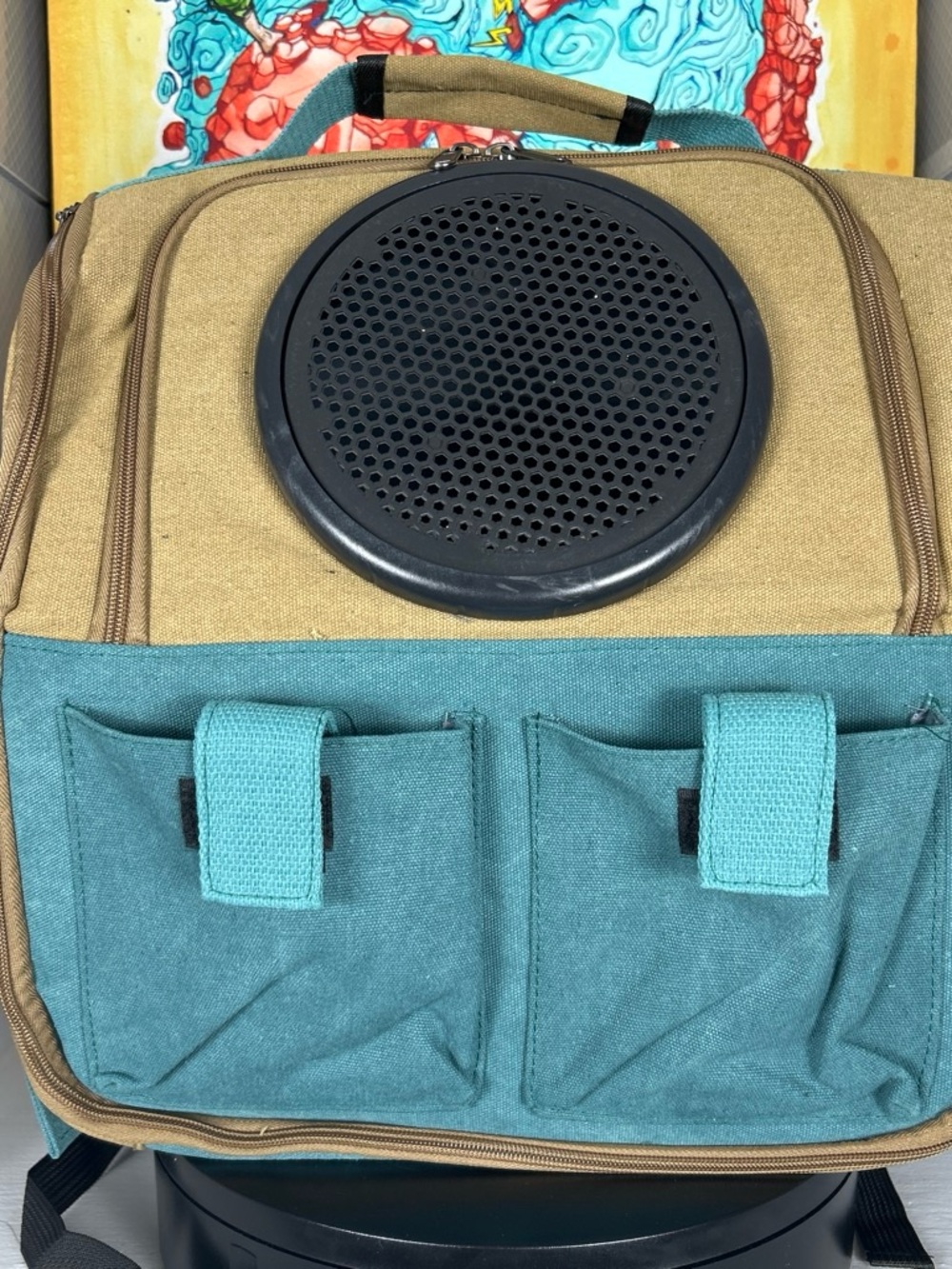New large capacity Cat canvas backpack